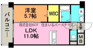 サンスクエアⅡの物件間取画像